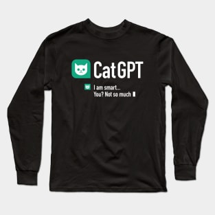 Cat GPT - 4 Long Sleeve T-Shirt